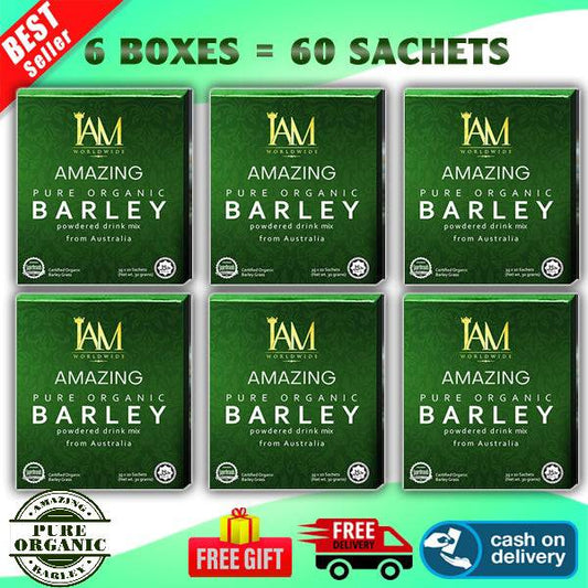 Amazing Pure Organic Barley 6 Boxes | Free Shipping | Cash on Delivery