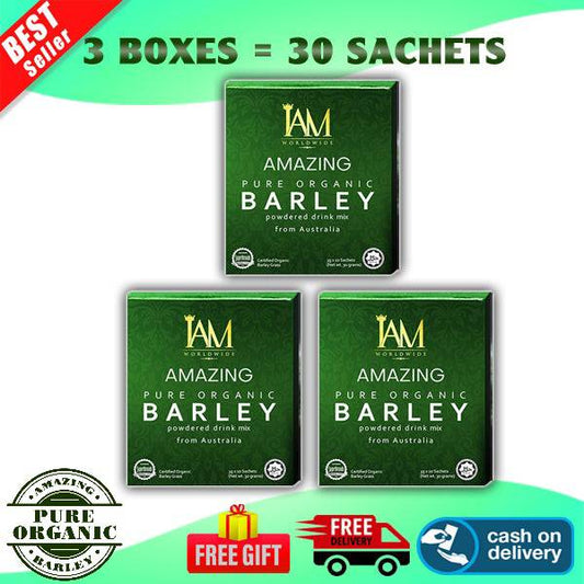 Amazing Pure Organic Barley 3 Boxes | Free Shipping | Cash on Delivery