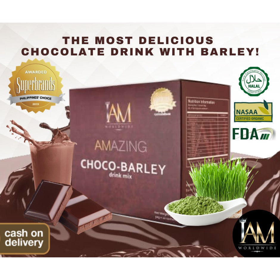 Amazing Choco Barley | 1 Box | 10 Sachets | Free Shipping | COD